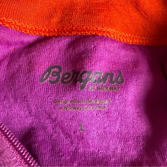BERGANS OF NORWAY Women's Half-Zip L - Picture 7 of 8
